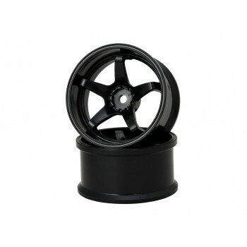 （同梱不可） G-FORCE N-Type Drift Wheel(ホイール) Traction/+6/Black GD052 ソリッドレスポンス&ア..