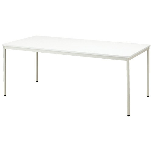 抗ウイルステーブル BV-189-72 WV/W4 ホワイト幅 1800mm × 奥行き 900mm × 高さ720mm【プラス】【メーカー直送品】【時間指定不可・夜間配送不可】【平日配送のみ】