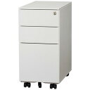 サイドキャビネット ワゴン〈シリンダー錠〉FWGN-DY30K WHAL【TOKIO】【メーカー直送品】【時間指定不可・夜間配送不可】【平日配送のみ】