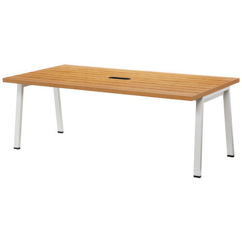 リフレッシュ&ミーティングテーブル W2000ロー ホワイト脚 幅 2000mm × 奥行き 1000mm × 高さ720mm【CafeWorks】【メーカー直送品】【時間指定不可・夜間配送不可】【平日配送のみ】