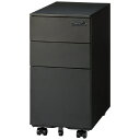 サイドキャビネット ワゴン 〈ダイヤル錠〉 FWGN-DY30 BKDL【TOKIO】【メーカー直送品】【時間指定不可・夜間配送不可】【平日配送のみ】