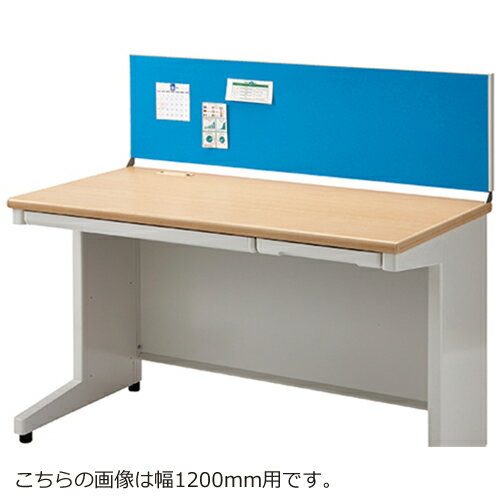 RJ奥行600デスクトップパネルRJ-143P WH/BL【プラス】【メーカー直送品】【時間指定不可・夜間配送不可..