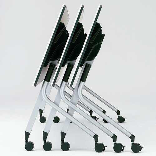 リネロ2 (Linello2) 会議テーブル ブラック脚 LD-520 T2/BK ミディアムウッド幅 1500mm × 奥行き 600mm × 高さ720mm【プラス】【メーカー直送品】【時間指定不可・夜間配送不可】【平日配送のみ】 [2]