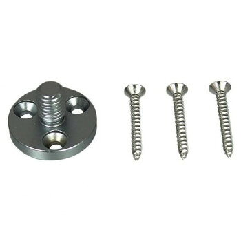 （同梱不可） ハイロジック　26201　床付け戸当り用ビス取付け用座　1個入 戸当り用ビス取付け用座