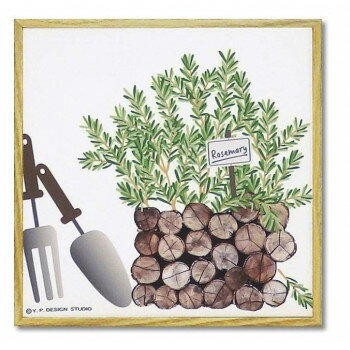 （同梱不可） モダン キャンバスアート ハーブ コレクション「ローズマリー」 Sサイズ YP-02023 オリジ..