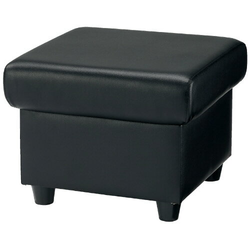 スツール 応接チェア 応接ソファ(PVCレザー張) RE-1840S(V4)幅 500mm × 奥行き 500mm × 高さ385mm【アイコ】【メーカー直送品】【時間指定不可】【平日配送のみ】※イス本体の販売です※ [2]