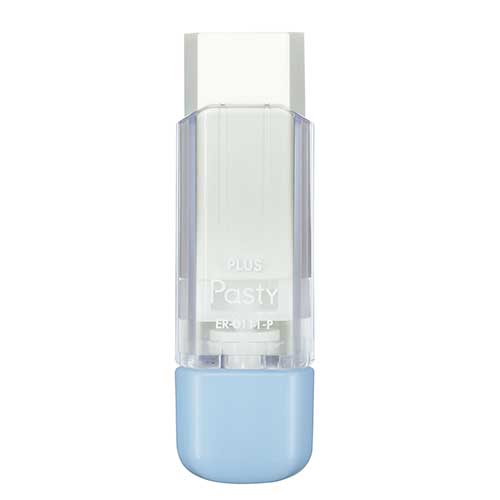 【ゆうパケット対応可】Pasty パスティケース消しゴム　ブルー【プラス】ER-0111-P