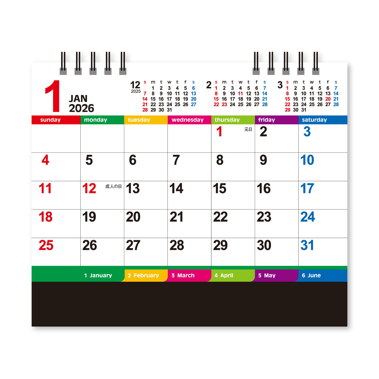 【ゆうパケット対応可】カレンダー <2026年...の紹介画像2