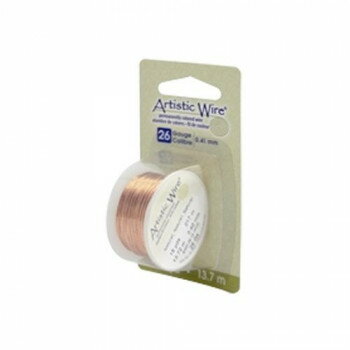 （同梱不可） Artistic Wire(アーティスティックワイヤー) ナチュラル 0.4mm×約13.7m 26 手芸におすすめ!