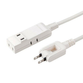 (同梱不可) マイクロタップ 4個口 0.5m ホワイト TAP-M805W ケーブル長も短く、持ち運びに便利なモバイル用タップです (同梱不可) マイクロタップ 4個口 0.5m ホワイト TAP-M805W ケーブル長も短く、持ち運びに便利なモバイル用タップです