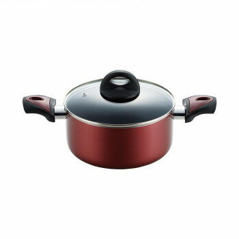 （同梱不可） 「リアン」IH対応両手鍋20cm　LIE-20WR シンプルな両手鍋