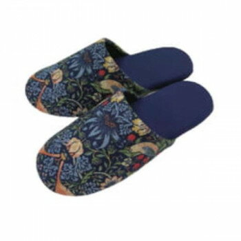 （代引き不可）（同梱不可） アセット ベストオブモリス　ソフトスリッパ ネイビー WM33000-NB 「straw..
