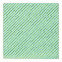 (代引き不可)(同梱不可) 包装紙 No.694 ハトロン1/2 100枚 XZK00229 鮮やかなグリーンのストライプ柄