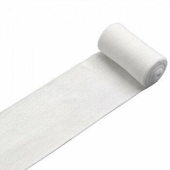 （同梱不可） 竹虎 ポリンタイ 弾力包帯 No.3 10cm×約4.5m(伸長) 10巻入 022103 固定用弾力包帯。