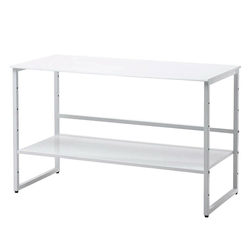 （同梱不可） スチール製机上ラック(W980) MR-69W 様々な機器が設置できます。