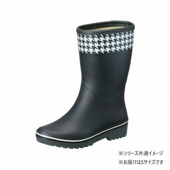 （同梱不可） 福山ゴム工業　長靴 マイローズ 21　S ブラック AA31300 長靴