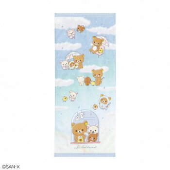 （同梱不可） サンエックス San-x リラックマ 雨のち晴れのリラックマ フェイスタオル CM51801 可愛い..
