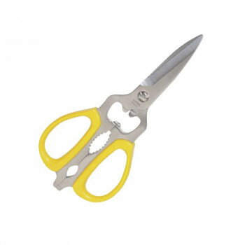 （同梱不可） 万能キッチンハサミ シェフクロスプロ NKS-215DTY(イエロー) BB0496 取り外して洗浄でき..