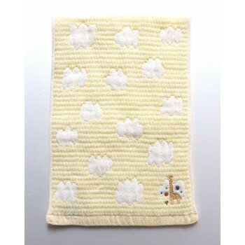 （同梱不可） エレファントインファント エレファント メレンゲガーゼ フェイスタオル ELMG-100 YE キ..