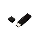 【ゆうパケット対応可】エレコム キャップ式USBメモリ 32GB ブラックMF-MSU2B32GBK【エレコム】(2)