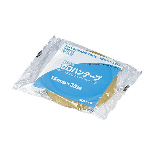 Rakuten - 【ゆうパケット対応可】セロハンテープSパック　15mm×35m　1巻T-SS15N【コクヨ】