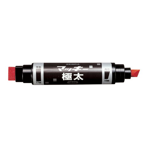 乐天商城 - 【ゆうパケット対応可】マッキー極太　インク色：赤MC-EB-450-RT【ゼブラ】