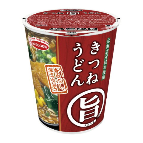 まる旨　きつねうどん　12食 296506【エースコック】※軽減税率対象商品