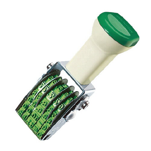 回転印　欧文日付　5号・明朝体IS-D5N【コクヨ】