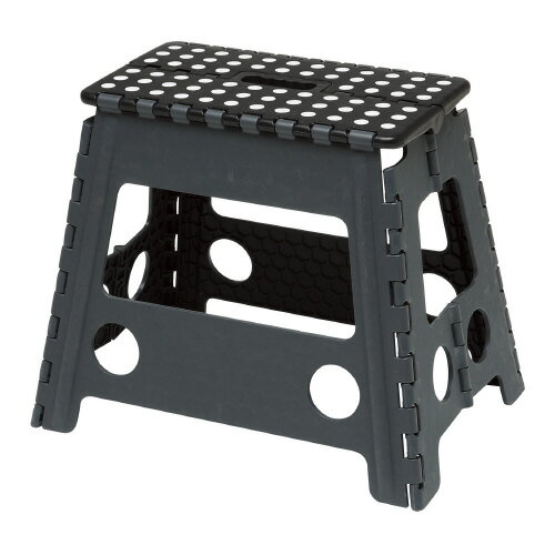 折りたたみ式踏み台セノ・ビー　ジャンボ君　ブラック839260【トレードワン】