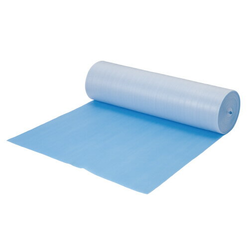 ●サイズ／1000mm×30m　●厚み／約2mm　●直径/約285mm　●材質／高密度PEフィルム、発泡ポリエチレンクッション　●建築現場の養生や引越しの時の保護材に！k6335-3914