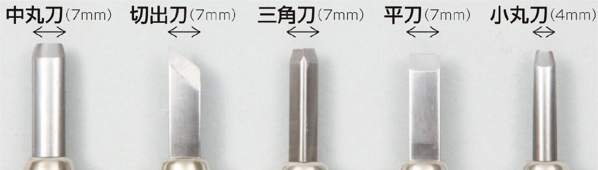 【ゆうパケット対応可】マルイチ彫刻刀単品三角刀7mm 2