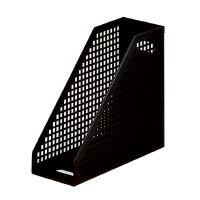 Magazine Boxes - シスボックス（A4フリー型） 収容幅98ミリ　黒 SBX-87-60【セキセイ】