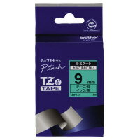 【ゆうパケット対応可】ピータッチ用TZeテープカセット 緑に黒文字9ミリ幅 TZE-721【ブラザー】