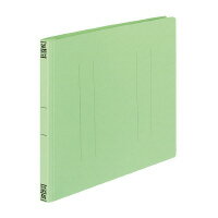 フラットファイル（間伐材使用）　A4横 15ミリ　150枚収容2穴　緑 フ-VK15G【コクヨ】