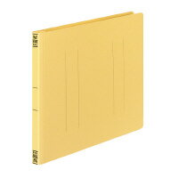 フラットファイル（間伐材使用）　A4横 15ミリ　150枚収容2穴　黄 フ-VK15Y【コクヨ】