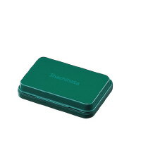 【ゆうパケット対応可】シヤチハタ　スタンプ台　小形　緑 盤面サイズ：40×63mm　油性顔料系 HGN-1-G【シヤチハタ】
