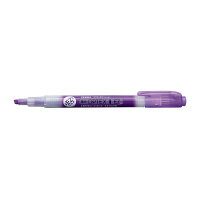 ●カチッとPUSH！開けるの簡単！新感覚のEZ（イージー）キャップ！●ペン先／太字角芯●線幅／4．0mm●仕様／シングル●インク色／紫●専用補充インク／RWK8-PU●詰替方式●再生材使用※マーカー類の線幅は、筆圧・筆記角度により変わる場合があります。k6218-8869