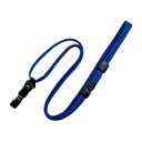 ループクリップ 脱着式 10本 青色 ひもサイズ:L約90cm/巾約10mm NX-8-BU【オープン工業】(3)