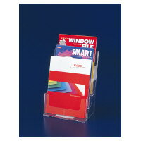 ●各種パンフレットやチラシ・カタログなどの展示保管におすすめ　●仕様／A4・3段　●サイズ／W245×D203×H321mm　●収容厚／2段目37mm、3段目34mm、最下段40mm　●材質／PSk5468-6748