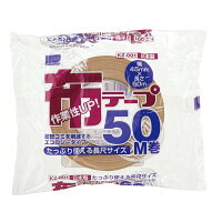●50m巻きで交換の手間が省け作業効率UP　●テープ厚さ／0．18mm　●中・軽梱包用　●サイズ／45mm×50m　●基材／スフ、PET　●粘着材／ゴム系k6275-9182