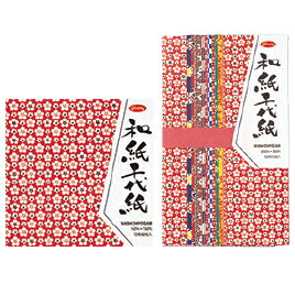 【ゆうパケット対応可】和紙千代紙　15cm角（48枚） 23-1971【ショウワグリム】