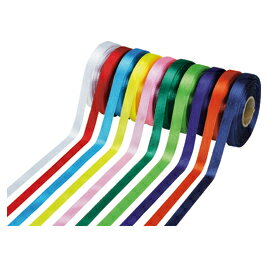 ポリエステルリボン10巻　24mm　白 【ヨネザワ】