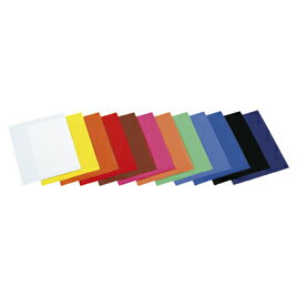 ステンドカラーシート10枚　平判　赤 【京都物産】