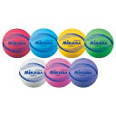 カラーソフトバレーボール（5球）　黄 MSN78-Y*5【ミカサ】