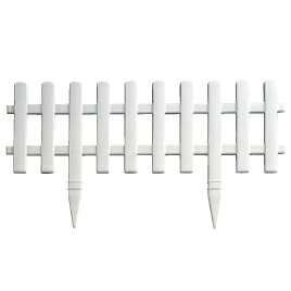 ガーデンフェンス（3枚入）ブラウン 820919【リッチェルG】