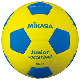 スマイルサッカー軽量4号　青 SF4J-YBL【ミカサ】
