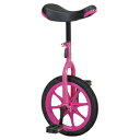 一輪車 18号 ピンク EKD137P【エバニュー】