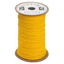 ロープマーカーφ6mm×200m 黄 EKA183Y【エバニュー】 ロープマーカーφ6mm×200m 黄 EKA183Y【エバニュー】