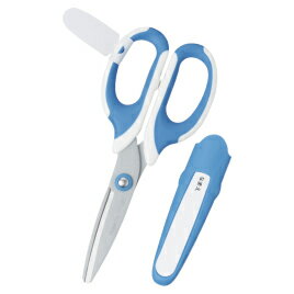 【ゆうパケット対応可】メガサク 学童はさみ 青 SK-312-B【ソニック】