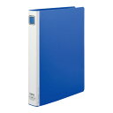 パイプ式ファイルエコノミー両開きA4縦 青 10冊 EM-FURT630BX10【iimo】